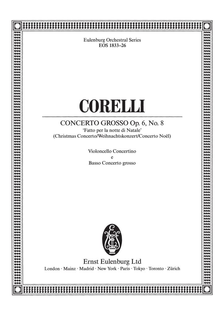 Concerto grosso g-Moll op. 6/8